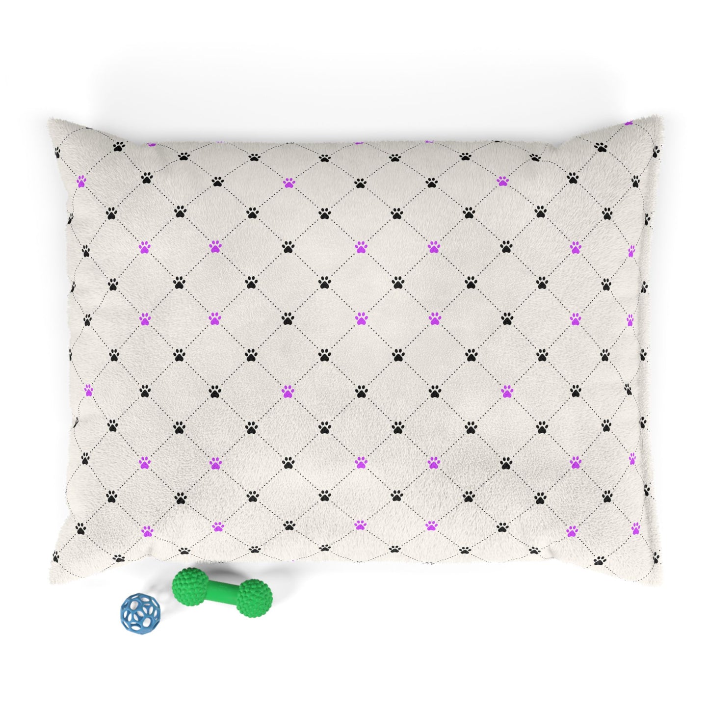 Pink Paws Pet Bed