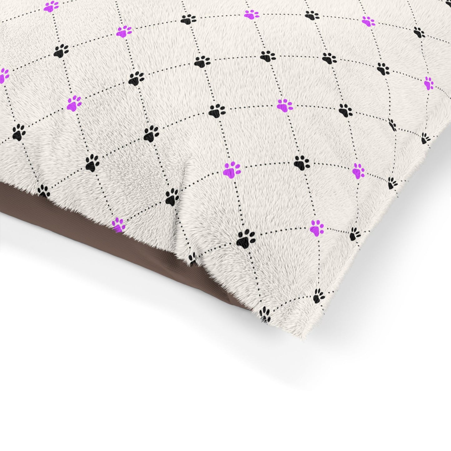 Pink Paws Pet Bed