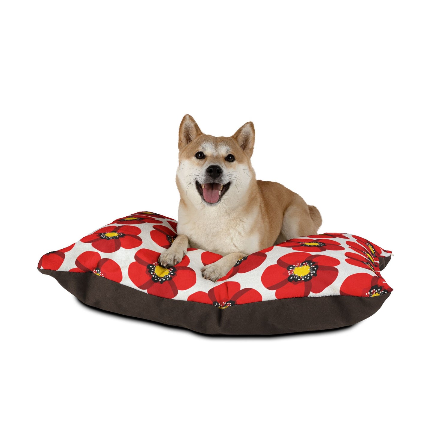 Reb Poppy Plush Fleece Pet Bed