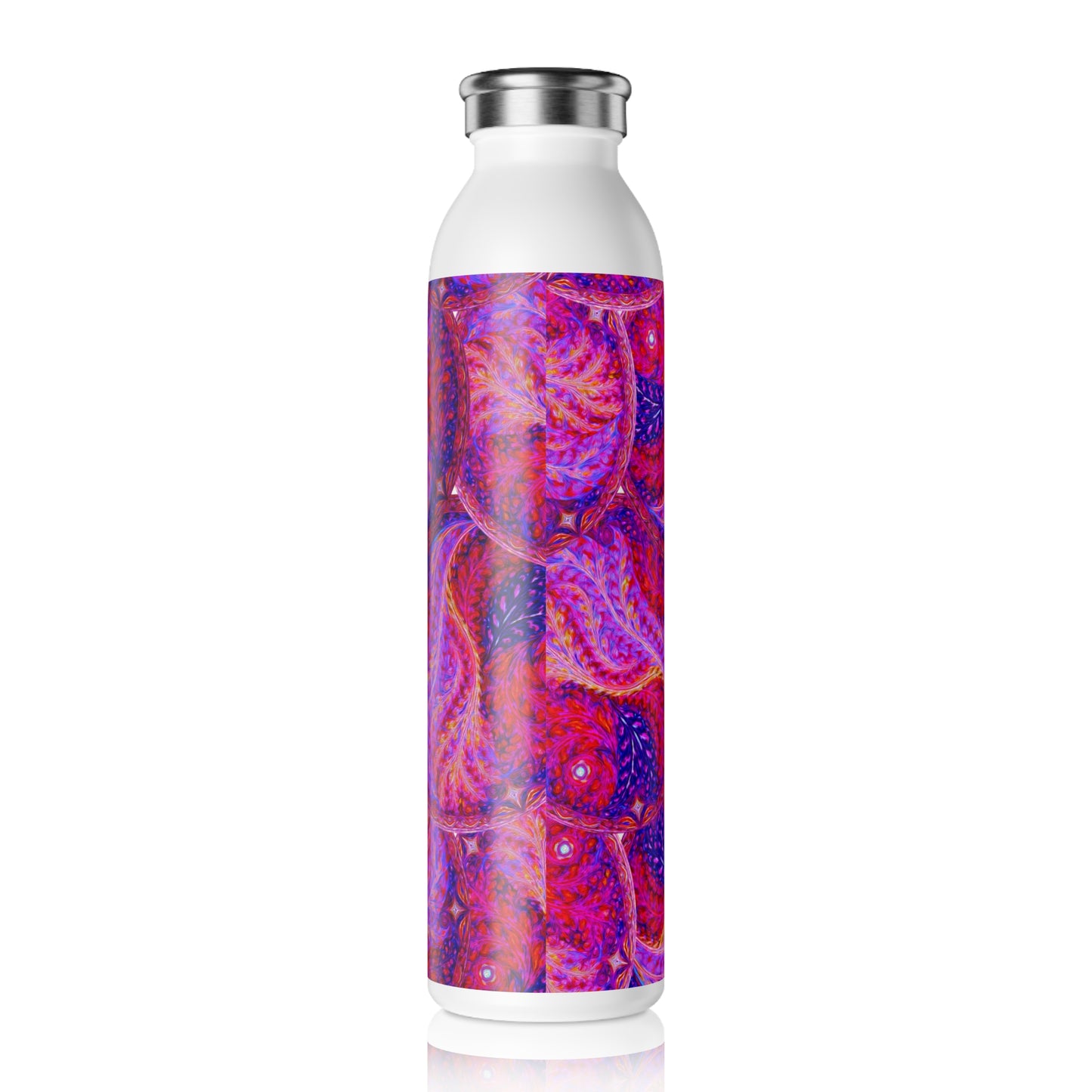 Pink Orb Slim Water Bottle