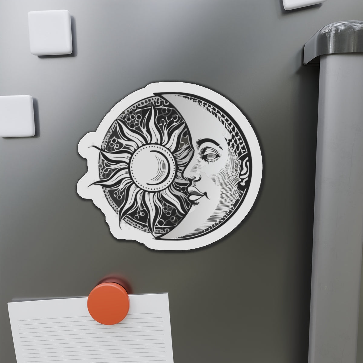 Sun & Moon Die-Cut Magnet