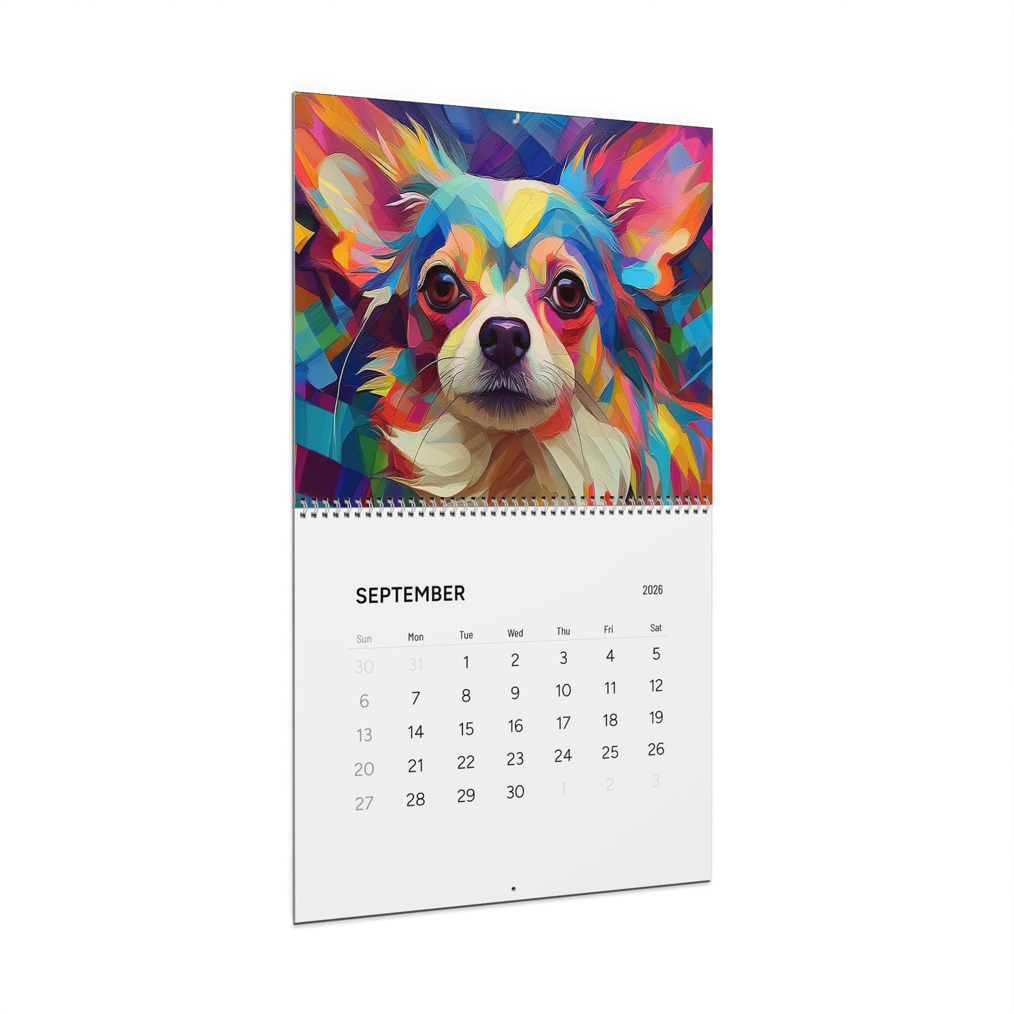 The Colorful World of Dogs Wall Calendars (2026)