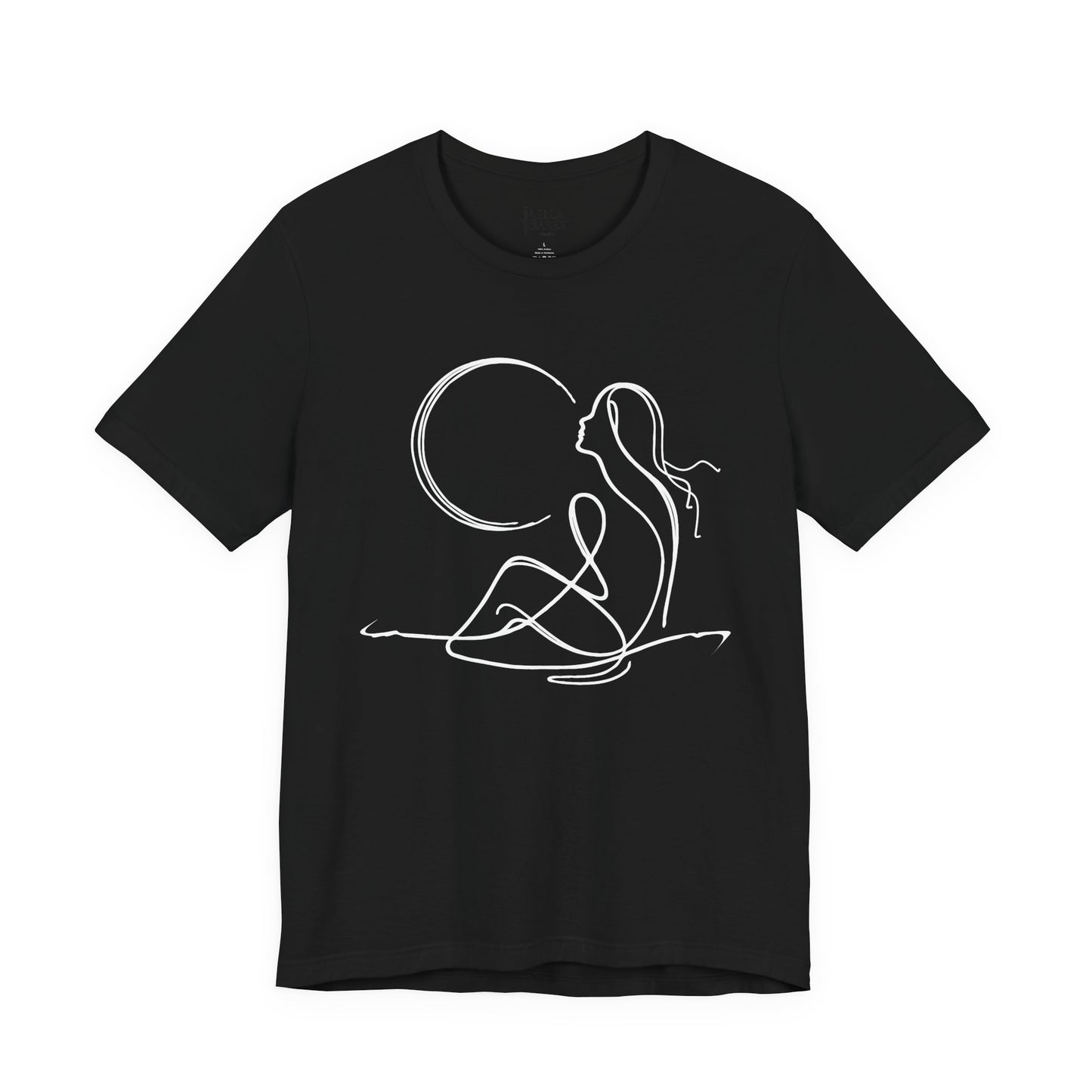 Believe Line Art Tee - Women's Soft T-Shirt, Modern Design, Casual Wear, Everyday Essentials, Unique Graphic Tee