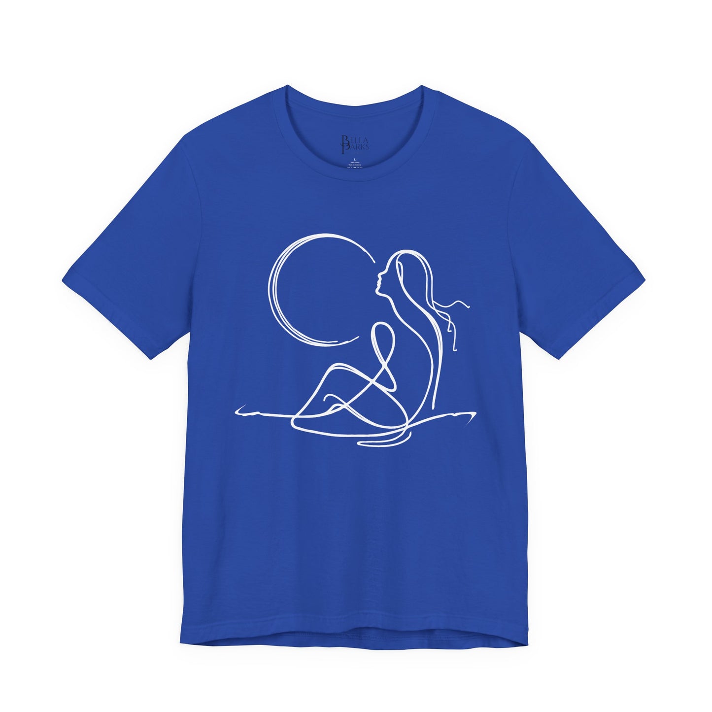 Believe Line Art Tee - Women's Soft T-Shirt, Modern Design, Casual Wear, Everyday Essentials, Unique Graphic Tee