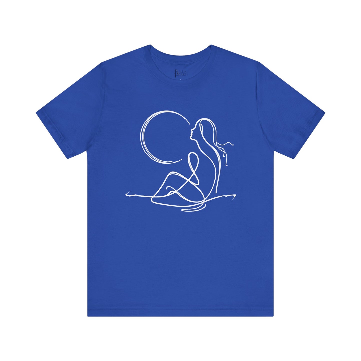 Believe Line Art Tee - Women's Soft T-Shirt, Modern Design, Casual Wear, Everyday Essentials, Unique Graphic Tee