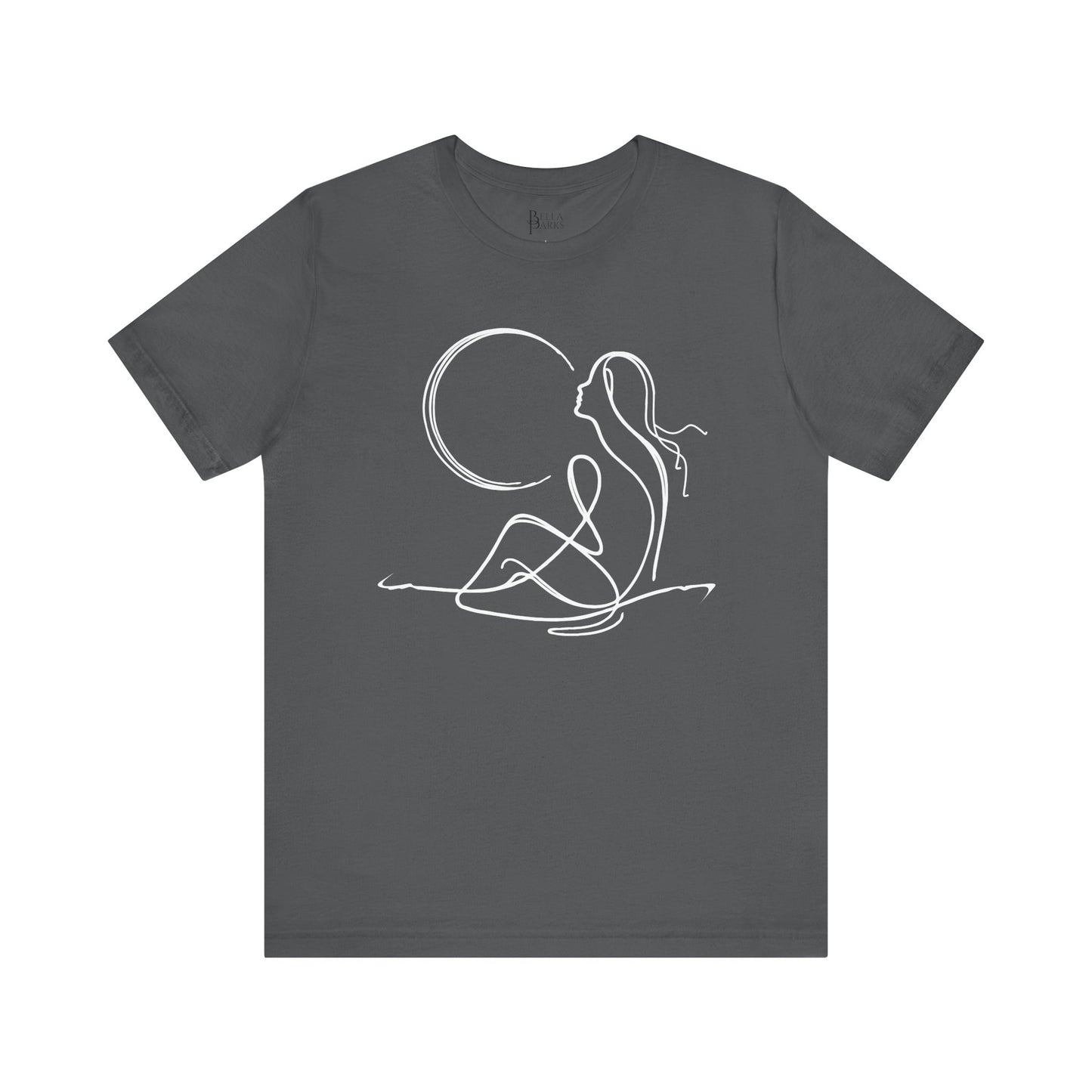 Believe Line Art Tee - Women's Soft T-Shirt, Modern Design, Casual Wear, Everyday Essentials, Unique Graphic Tee