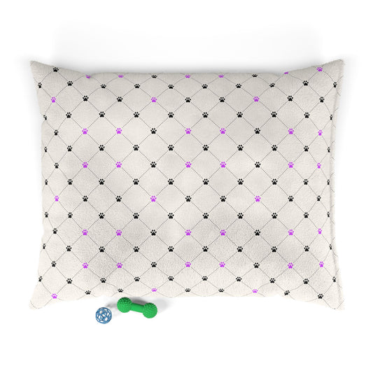 Pink Paws Pet Bed